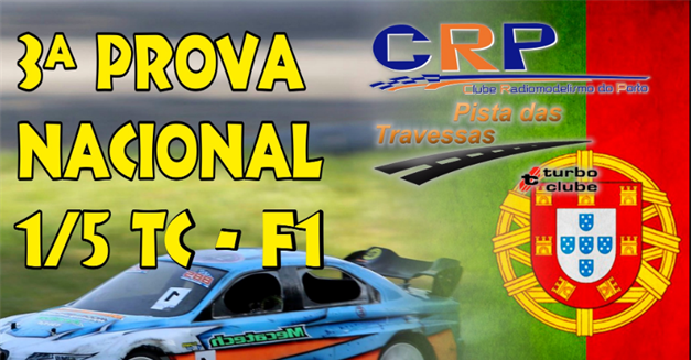 3º Prova do Campeonato nacional de 1/5 TC e Trofeu F1